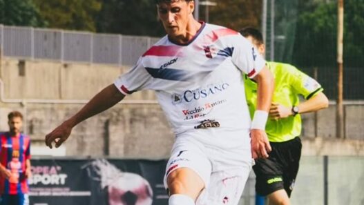 Marco Simonelli, l'attaccante ex Real Monterotondo al centro di un'accesa trattativa di mercato