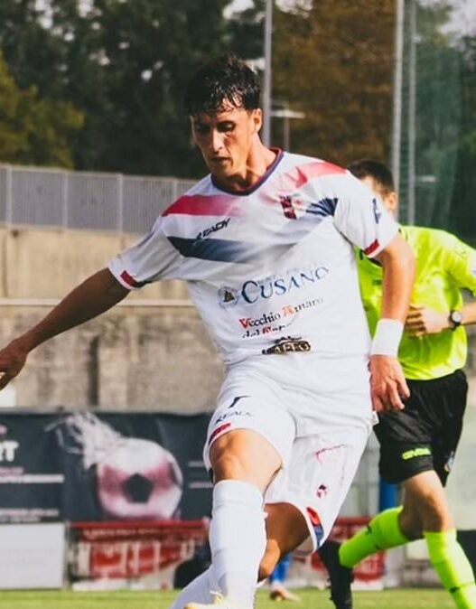 Marco Simonelli, l'attaccante ex Real Monterotondo al centro di un'accesa trattativa di mercato
