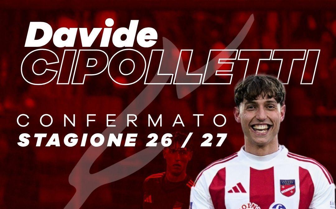Teramo, il cuore batte ancora per Cipolletti: ufficiale la permanenza del centrale