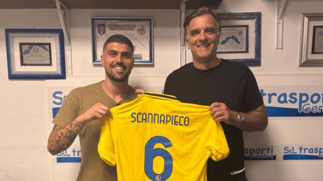 Scannapieco prolunga con il Ligorna fino al 2028: sei stagioni in biancazzurro