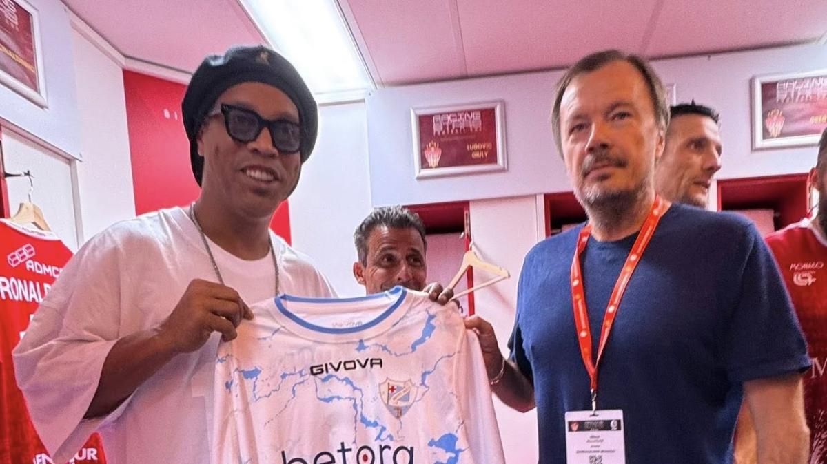 Sanremese da sogno: Ronaldinho e Makélélé entrano nella famiglia biancoazzurra