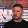 Mister Danucci: "Ottima gara, ora recuperare energie per il ritorno"