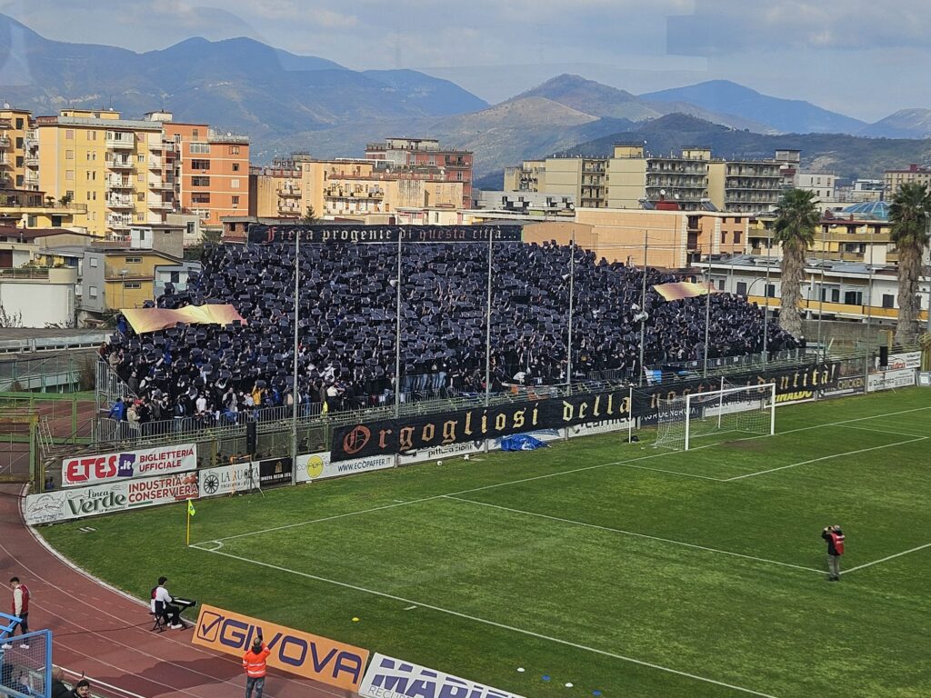 Paganese: i tifosi celebrano il centenario del club