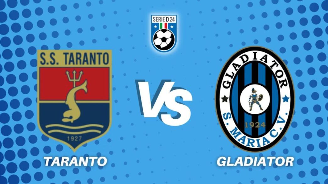 Taranto-Gladiator: le formazioni ufficiali per la finale playoff