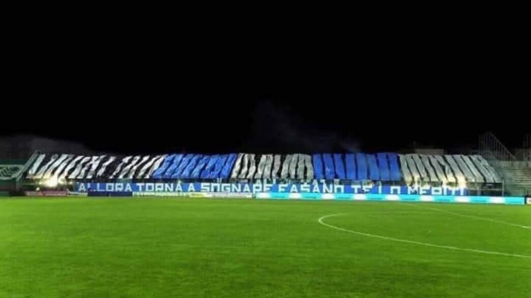 Fasano, appello alla città: "Serve orgoglio per salvare il club"
