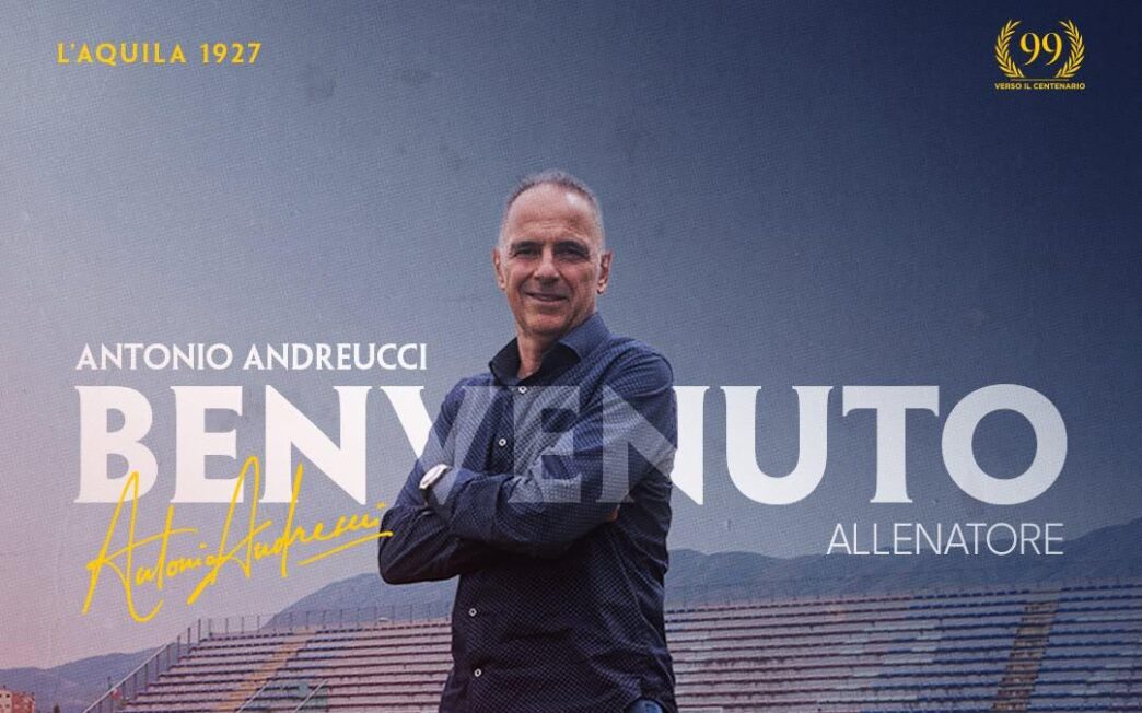 L'Aquila ufficializza Antonio Andreucci: arriva il comunicato del club