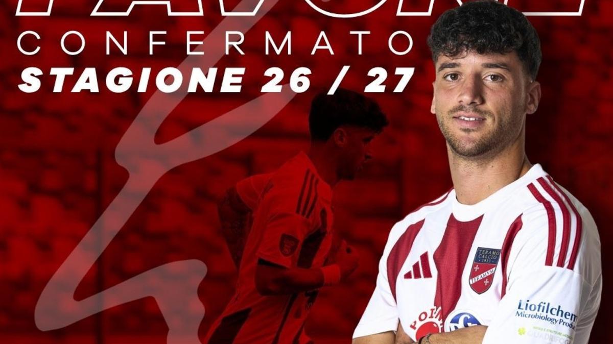 UFFICIALE: Teramo, Pavone rinnova. La prima operazione per il 2026/2027