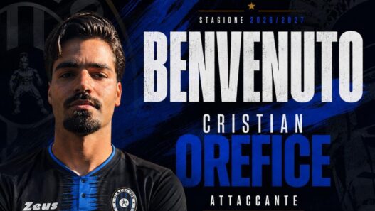 Gladiator, ingaggiato l'attaccante Cristian Orefice