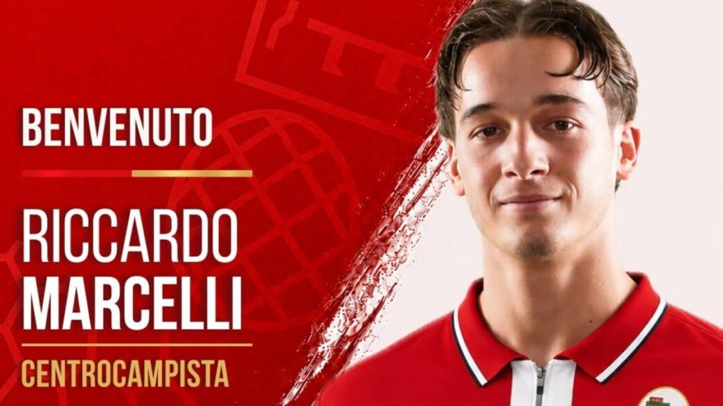 Turris, rinforzo a centrocampo: ufficiale l'arrivo di Riccardo Marcelli