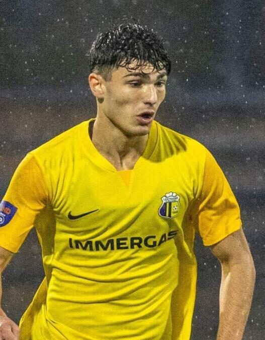 Mattia Penta saluta il Lentigione per il Padova