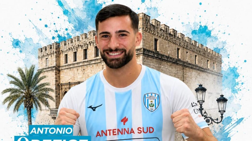 Virtus Francavilla, ingaggiato l'attaccante Antonio Orefice