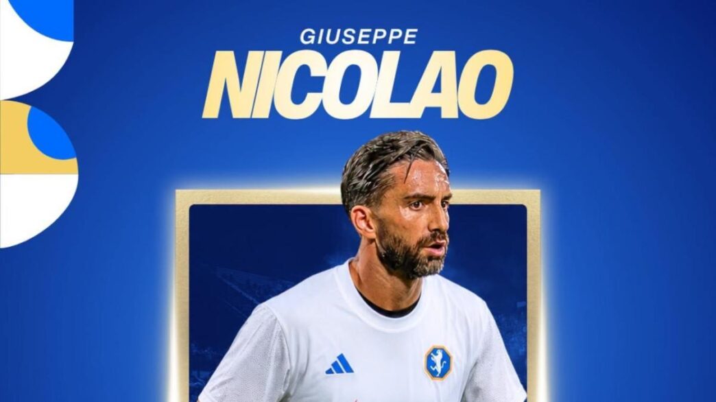 Fidelis Andria: ingaggiato il difensore Giuseppe Nicolao