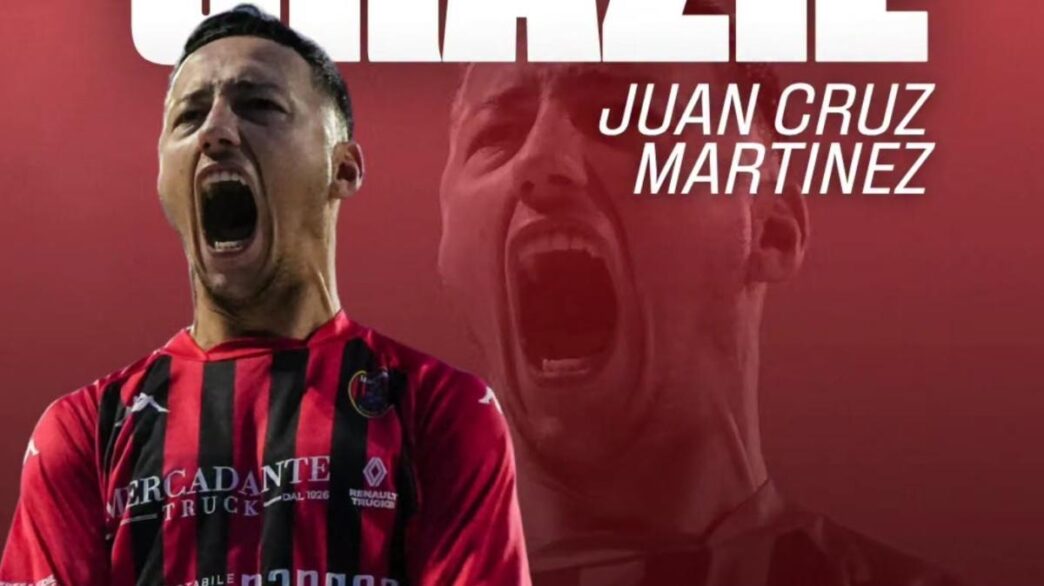 Lanciano saluta Juan Cruz Martinez: addio al bomber della promozione