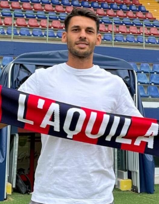 L'Aquila 1927 ingaggia Mirko Gori, centrocampista d'esperienza