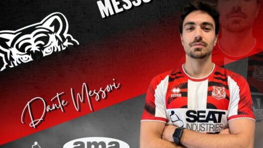 Correggese, ingaggiato l'attaccante Dante Messori per la stagione 2026/2027