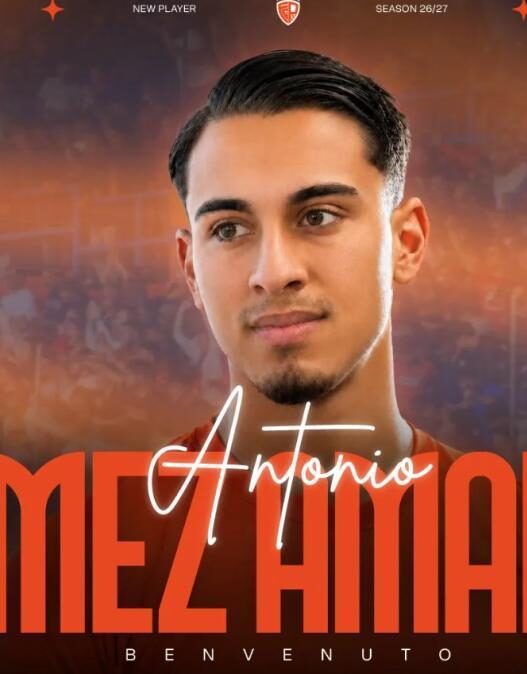 La Pistoiese ufficializza l'ingaggio del difensore Antonio Gómez Amador