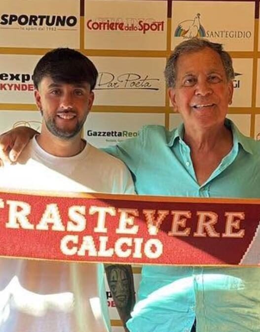 Trastevere Calcio: ingaggiato il centrocampista offensivo Fabrizio Lilli