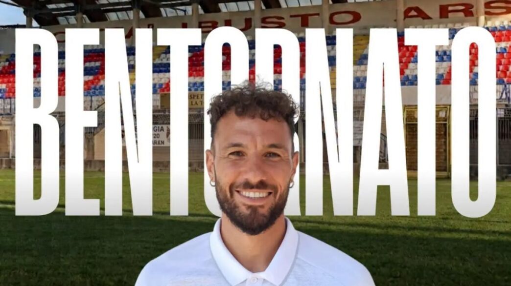 Pro Patria, Siega torna a centrocampo per la scalata