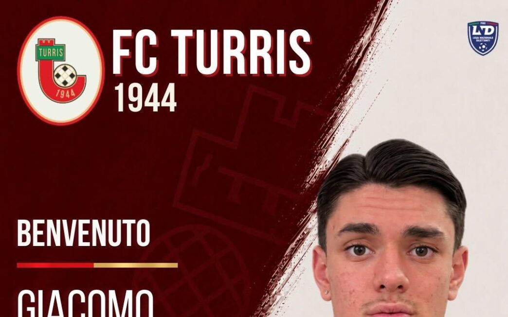 Turris, ufficiale l'arrivo del giovane centrocampista Barretta