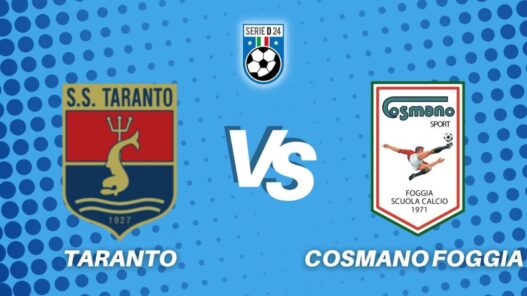 Taranto, Morales decide la sfida contro il Cosmano Sport Foggia: 1-0