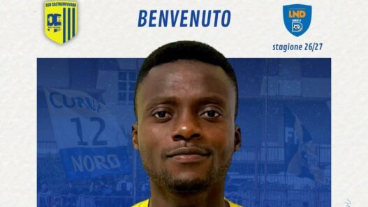 CastrumFavara, arriva l'attaccante ghanese Samuel Andoh