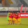 Maceratese-Recanatese: 22 rigori decidono il derby, Boccanera eroe giallorosso