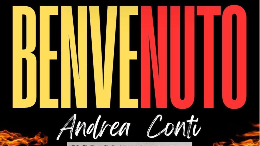 Andrea Conti nuovo allenatore della scuola calcio Scanzorosciate