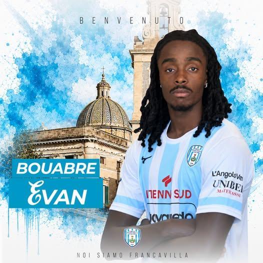 Virtus Francavilla, ingaggiato l'attaccante Evan Bouabre