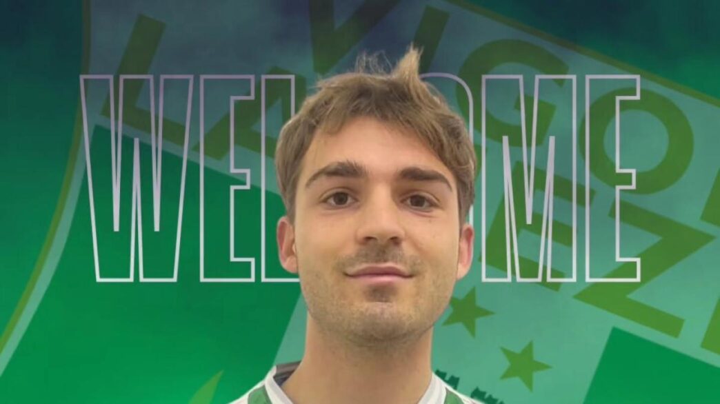 Mattia Turini in prova alla Nuova Ternana