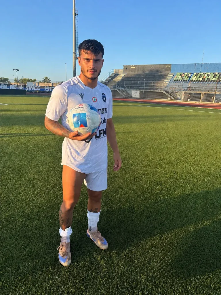 Bisceglie batte Melfi 3-2 con tripletta di La Monica e avanza in Coppa Italia