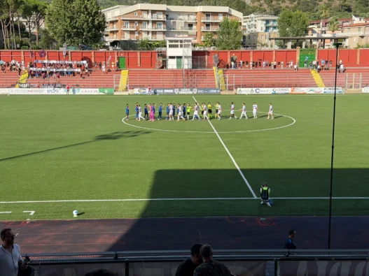 Sarnese, rimonta al 95' e vittoria ai rigori contro l'Ebolitana: ora sfida alla Nocerina