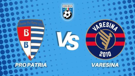 Coppa Italia Serie D: Pro Patria batte Varesina 1-0 e avanza