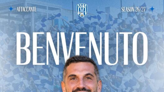 Gela, ufficiale l'arrivo dell'attaccante Antonio Rozzi