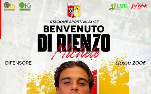 Angelana, ingaggiato il giovane Michele Di Rienzo
