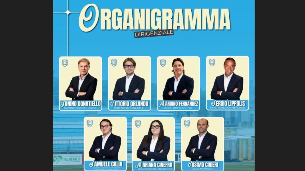 Virtus Francavilla: definito il nuovo organigramma dirigenziale