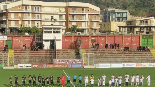 Derby Sarnese-Paganese: posticipato di mezz'ora il fischio d'inizio