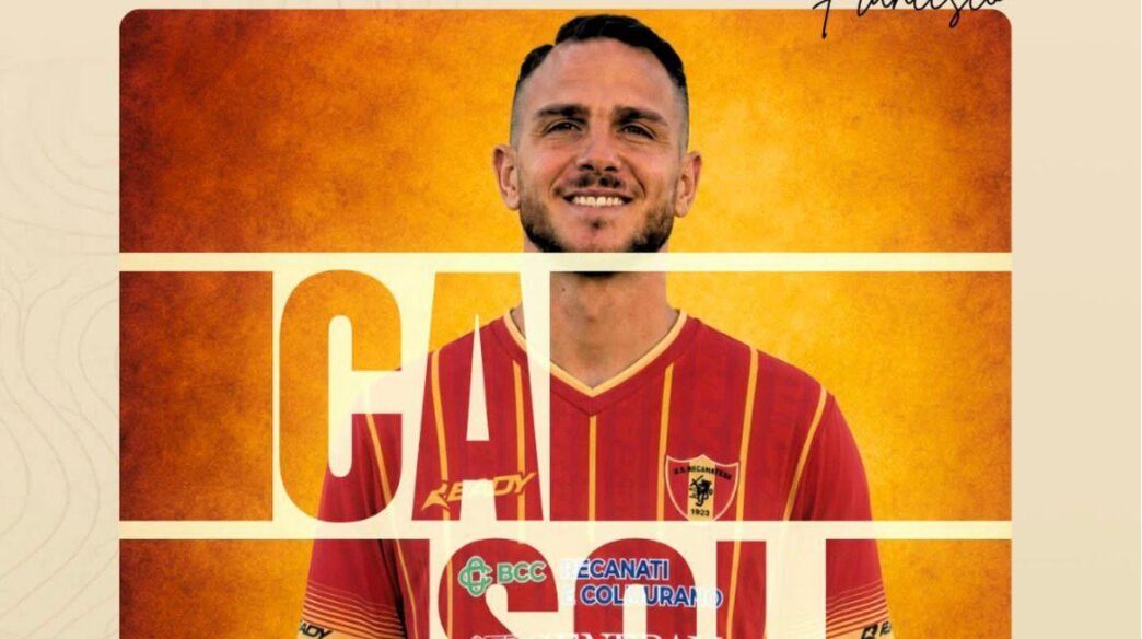 Recanatese, ingaggio in attacco: arriva Francesco Casolla
