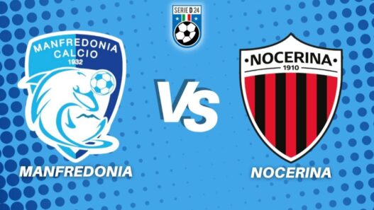 Manfredonia-Nocerina 2-2: il tabellino completo