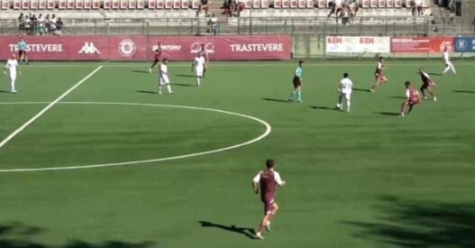 Trastevere batte Gelbison 2-1: decisivi i gol di Iacoponi e Giordani, errori dal dischetto