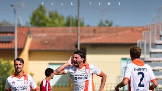 Pistoiese, esordio vincente in campionato: 2-0 alla Solbiatese con Biagi e Motti