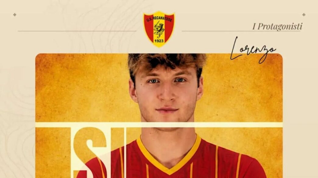 Recanatese, ingaggiato l'attaccante Lorenzo Sivieri