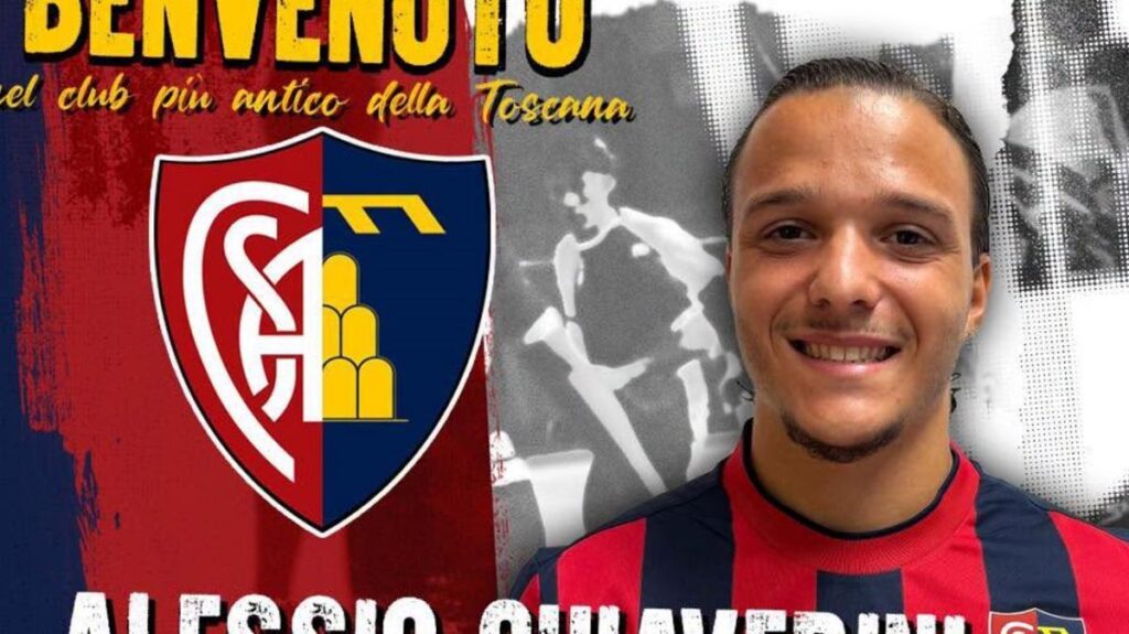 L'Aquila Montevarchi ingaggia l'esterno mancino Alessio Chiaverini