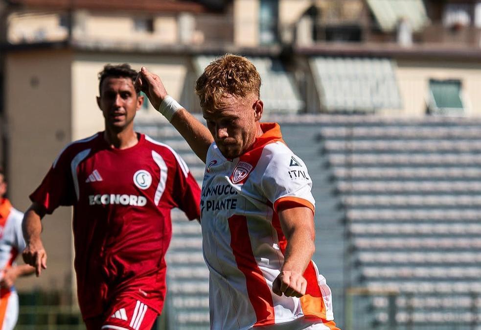 Motti, gol all'esordio: Pistoiese si affida al suo bomber
