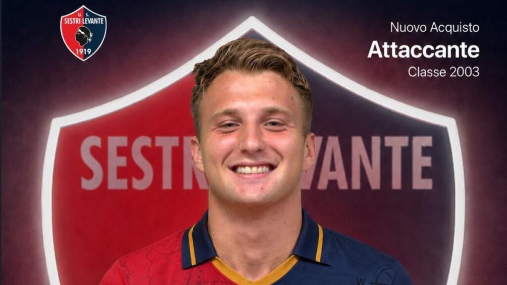 Filippo Gheza è un nuovo attaccante del Sestri Levante
