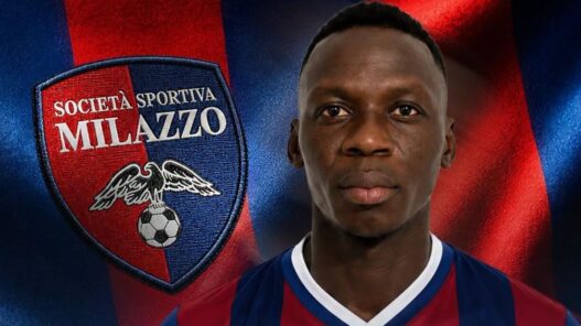 Milazzo, ingaggiato l'attaccante gambiano Musa Balla Sowe