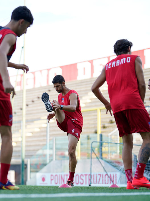 Il Teramo si prepara al derby contro L'Aquila