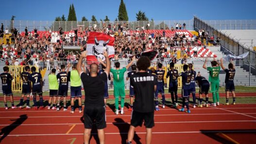 Teramo, tris esterno contro l'Angelana: 1-3