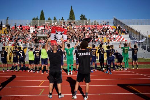 Teramo, tris esterno contro l'Angelana: 1-3