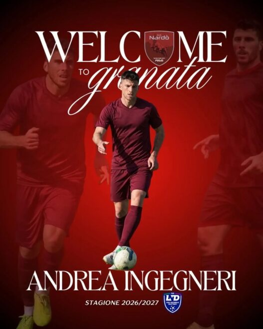 Nardò, ufficiale l'ingaggio del difensore Andrea Ingegneri