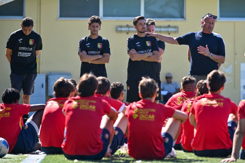 Giulianova, Del Zotti al lavoro per la sfida contro l'Atletico Ascoli